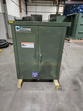 300 KVA 13800 Delta Primary, 208Y/120 Secondary, PAD, proCORE - Image 1