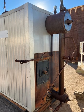 3450 PPH IBW/Volcano #TF-100C-GP, Boiler, 200 psi @ 387°, S/N 1111-E, 1997 - Image 2