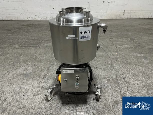 6.6 gallon Allegheny Bradford, Jacketed Receiver Tank, 25 Liter, Stainless Steel, jacketed for 40 psi at - Image 1