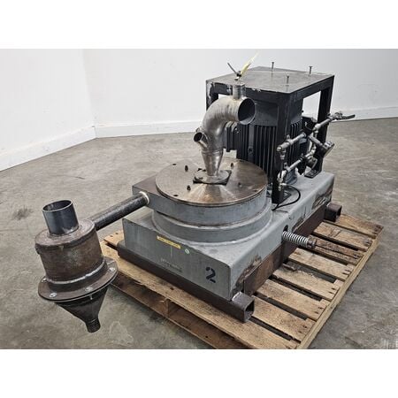 Cyclo-Tex, vertical shaft impact mill for grinding chrome metal powders - Image 2
