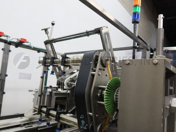 Adco #9WA-100-SS, automatic, continous motion, Stainless Steel, wrap around, hot melt glue cartoner, 50-100 - Image 2