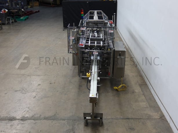 Adco #9WA-100-SS, automatic, continous motion, Stainless Steel, wrap around, hot melt glue cartoner, 50-100 - Image 3