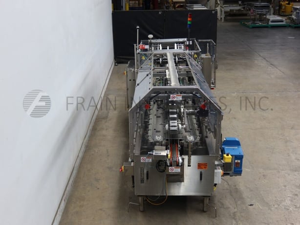 Adco #9WA-100-SS, automatic, continous motion, Stainless Steel, wrap around, hot melt glue cartoner, 50-100 - Image 4