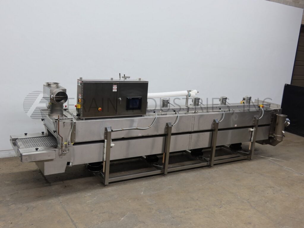 Cryogenics Systems #CES-LT-LIN-20FTx2FT-PODB, liquid nitrogen freeze tunnel, with 25" wide x 282" long belt - Image 1