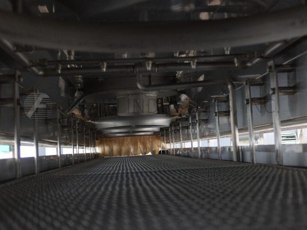 Cryogenics Systems #CES-LT-LIN-20FTx2FT-PODB, liquid nitrogen freeze tunnel, with 25" wide x 282" long belt - Image 2
