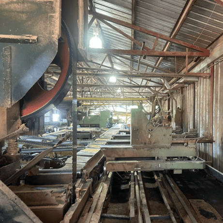 Corley, Sawmill & Carriage, 4-strand log deck, log turner, 3 HB carriage - Image 6