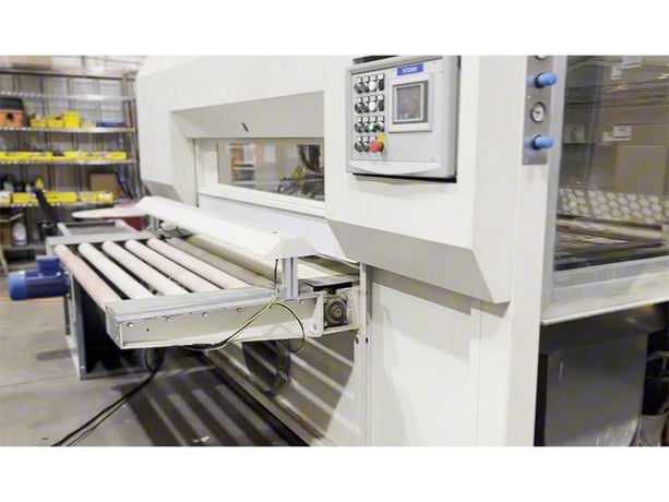 Superfici, automatic compact spray finishing system, 35-7/16" passline height, Laminar dryer - Image 5