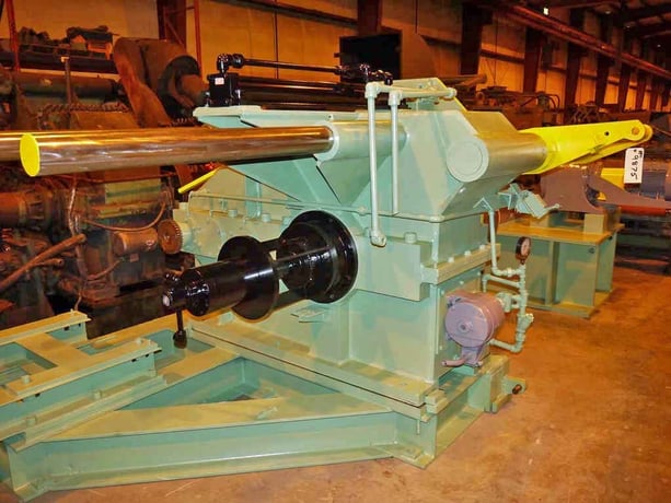 20000 lb. Stamco, recoiler, 28" W, 60" OD, 20" dia. x 32" face drum, hydraulic clamp & expansion, 75 HP - Image 5