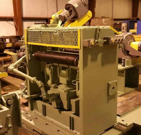 .187" x 27" Nash, entry crop shear, hydraulic upcut type, 30" x 3" x 1" blade, entry & exit passline rolls - Image 1