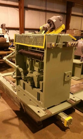 .187" x 27" Nash, entry crop shear, hydraulic upcut type, 30" x 3" x 1" blade, entry & exit passline rolls - Image 2