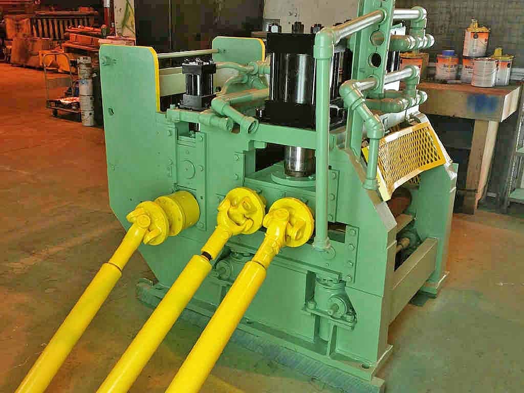 28" x .187" Nash, flattener, entry peeler table, 5-rolls, 7.5" dia x 30" face rolls, 50 FPM - Image 6