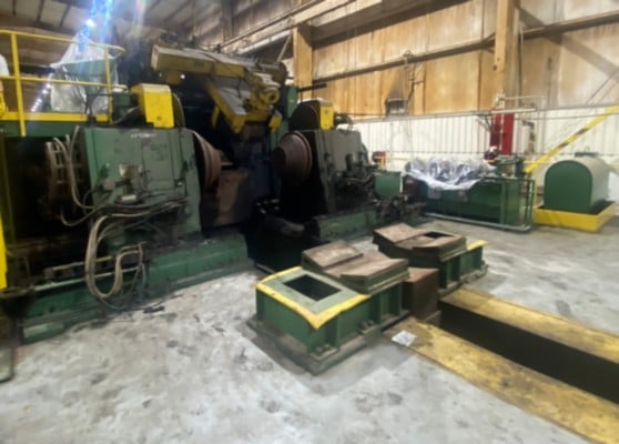69000 lb. Pro-Eco, pit type coil car & dual cone uncoiler, R to L, 72" width,.500" thick, 80" outside - Image 2