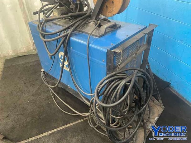 59/108 Amps, Miller Deltaweld #650DC, Arc welder with S-54D feeder, 37 KW, gun - Image 6