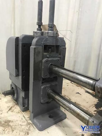 Yoder #M2, 2" rollforming heads, 13" roll space, old style head - Image 2