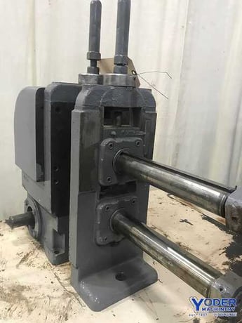 Yoder #M2, 2" rollforming heads, 13" roll space, old style head - Image 10
