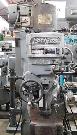 Hartford, 9" x 42" table, 2 HP, 12" X, 28" Y, 16" Z, 80-2720 RPM, R-8, X-Axis power feed, Spaulding - Image 2