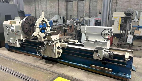49" x 118" Knuth #DL-E-620/3000, engine lathe, 35" swing over cross slide, 4-Jaw 39.5"chuck, 5.1"thru - Image 1