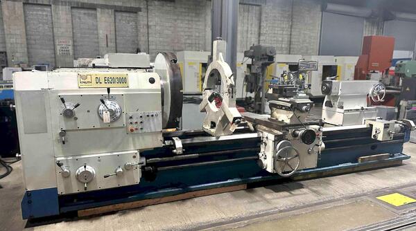 49" x 118" Knuth #DL-E-620/3000, engine lathe, 35" swing over cross slide, 4-Jaw 39.5"chuck, 5.1"thru - Image 2