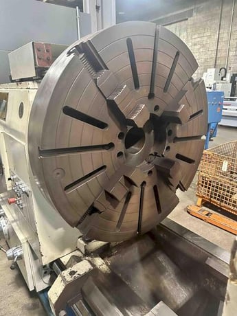 49" x 118" Knuth #DL-E-620/3000, engine lathe, 35" swing over cross slide, 4-Jaw 39.5"chuck, 5.1"thru - Image 5