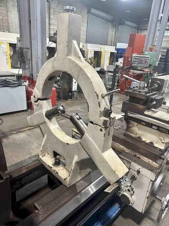 49" x 118" Knuth #DL-E-620/3000, engine lathe, 35" swing over cross slide, 4-Jaw 39.5"chuck, 5.1"thru - Image 6