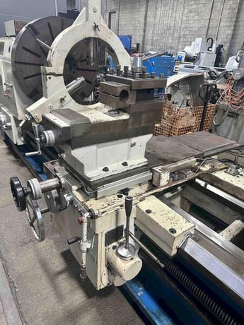 49" x 118" Knuth #DL-E-620/3000, engine lathe, 35" swing over cross slide, 4-Jaw 39.5"chuck, 5.1"thru - Image 8