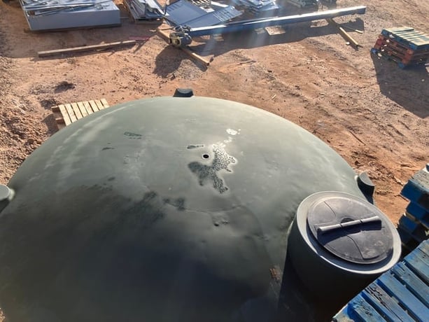 5000 gallon Snyder Industries water tank, 2014 - Image 2