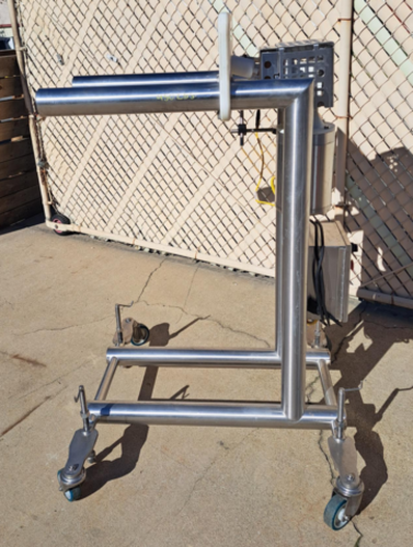 Quantom #QTGA-1000, granular ingredient applicator, multiple dispenser shafts available to apply most products - Image 2