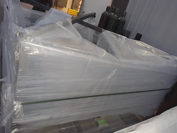 600 HP 3600 RPM General Electric, Frame 5012/13ST, TEFC, Ball, 2300/4160 Volts, new 4 in stock Q556 3-Year - Image 4