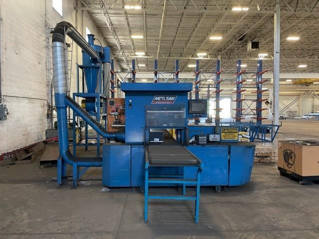 24" Metlsaw #CS2-T12, cold saw, non-ferrous, 8"-14" cutting height, 30 HP, 30 cfm @ 80 psi - Image 1