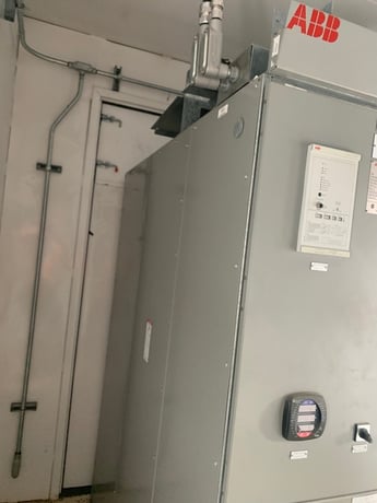 ABB, 3200 amp 600 Volts electrical switchgear & building, surplus, new, never used, 2013 - Image 8