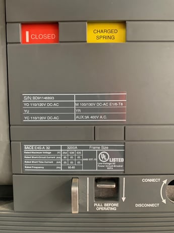 ABB, 3200 amp 600 Volts electrical switchgear & building, surplus, new, never used, 2013 - Image 9