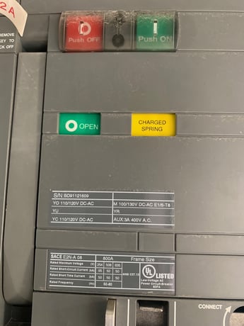 ABB, 3200 amp 600 Volts electrical switchgear & building, surplus, new, never used, 2013 - Image 10