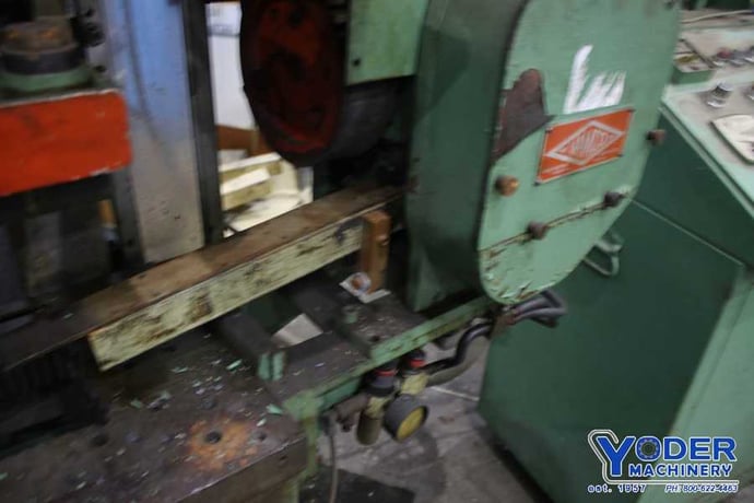 32 Ton, Federal #32, gap bed press, 2" stroke, 11" Shut Height, 15" x24" bed, air clutch & brake, 1977 - Image 6