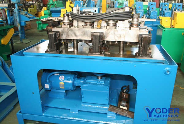 4 Stand, Ardcor #P20, stub shaft in vertical position rollformer, R to L, 3" roll space, 10 HP - Image 7
