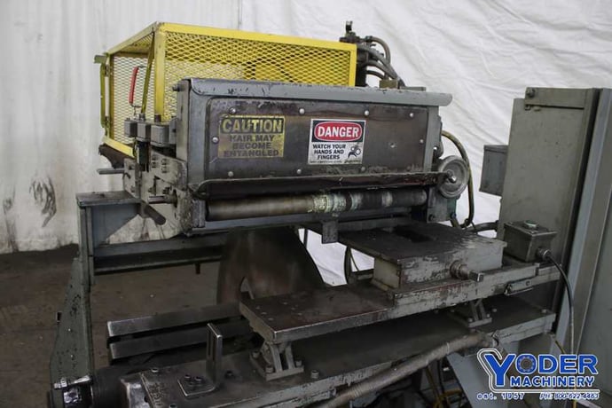 4000 lb. Littell #40-18, coil reel straightener combo, 18" width, 12"-14" ID, 60" OD - Image 9