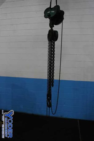 5 Ton, Jet #L70, manual chain hoist, serial #76/29928 - Image 1