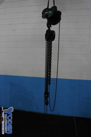 5 Ton, Jet #L70, manual chain hoist, serial #76/29928 - Image 2