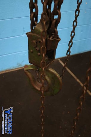 5 Ton, Jet #L70, manual chain hoist, serial #76/29928 - Image 4