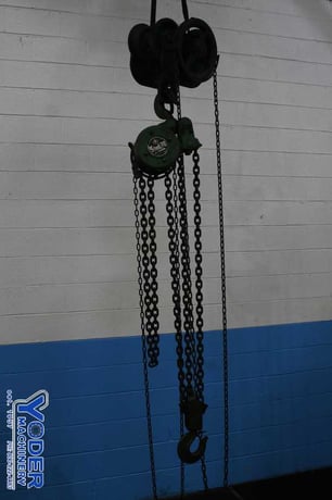 5 Ton, Jet #L70, manual chain hoist, serial #76/29928 - Image 8
