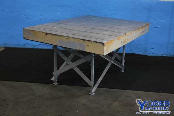 50" x 70" Portage, steel layout table - Image 7