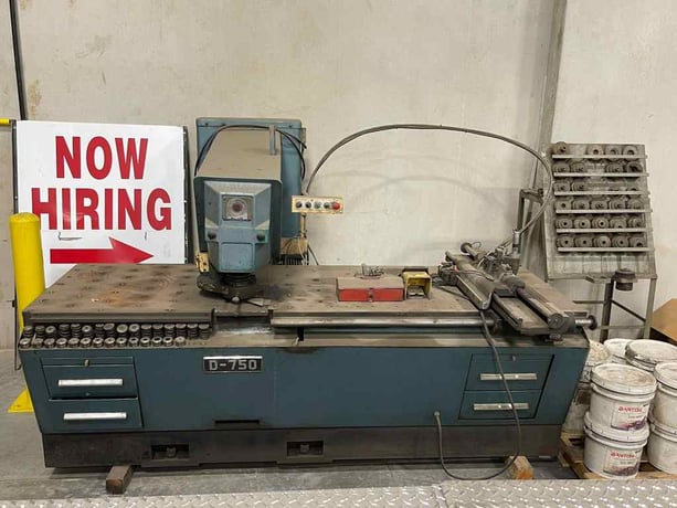 30 Ton, Amada #D-750, Duplicator Punch, 1" / 25mm stroke length, 6-5/8" shut height, 2 HP, 1979 - Image 5