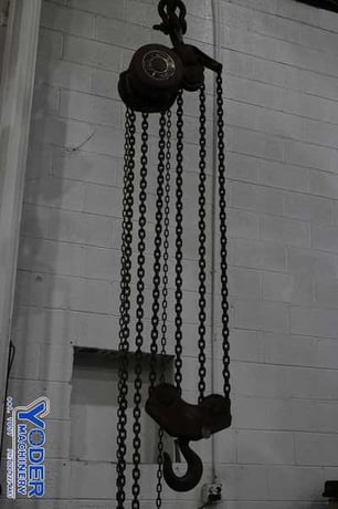 8 Ton, Budgit, chain fall hoist - Image 8