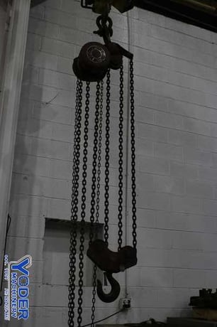 8 Ton, Budgit, chain fall hoist - Image 9