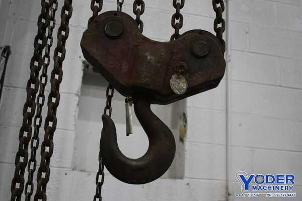 8 Ton, Budgit, chain fall hoist - Image 10