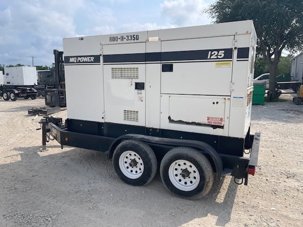110 KW Multiquip #DCA125SSIU4F, trailer mounted, Tier 4F, sound attenuated enclosure, 240/480 Volts, 9645 - Image 2