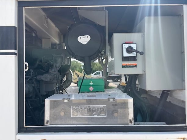 110 KW Multiquip #DCA125SSIU4F, trailer mounted, Tier 4F, sound attenuated enclosure, 240/480 Volts, 9645 - Image 4