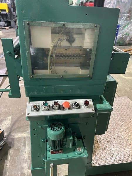 Bruderer #18260-1000.2, 19 straightening rolls, 260mm material width,.20-4mm thickness - Image 1