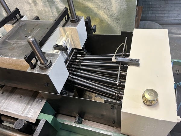 Bruderer #18260-1000.2, 19 straightening rolls, 260mm material width,.20-4mm thickness - Image 5