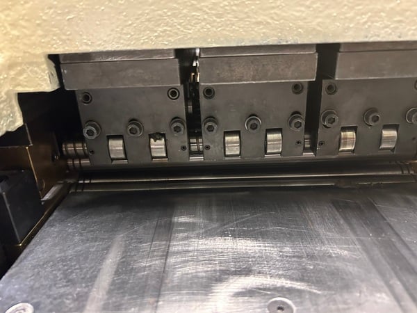 Bruderer #18260-1000.2, 19 straightening rolls, 260mm material width,.20-4mm thickness - Image 6