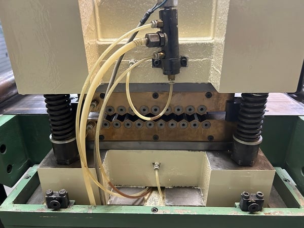 Bruderer #18260-1000.2, 19 straightening rolls, 260mm material width,.20-4mm thickness - Image 7